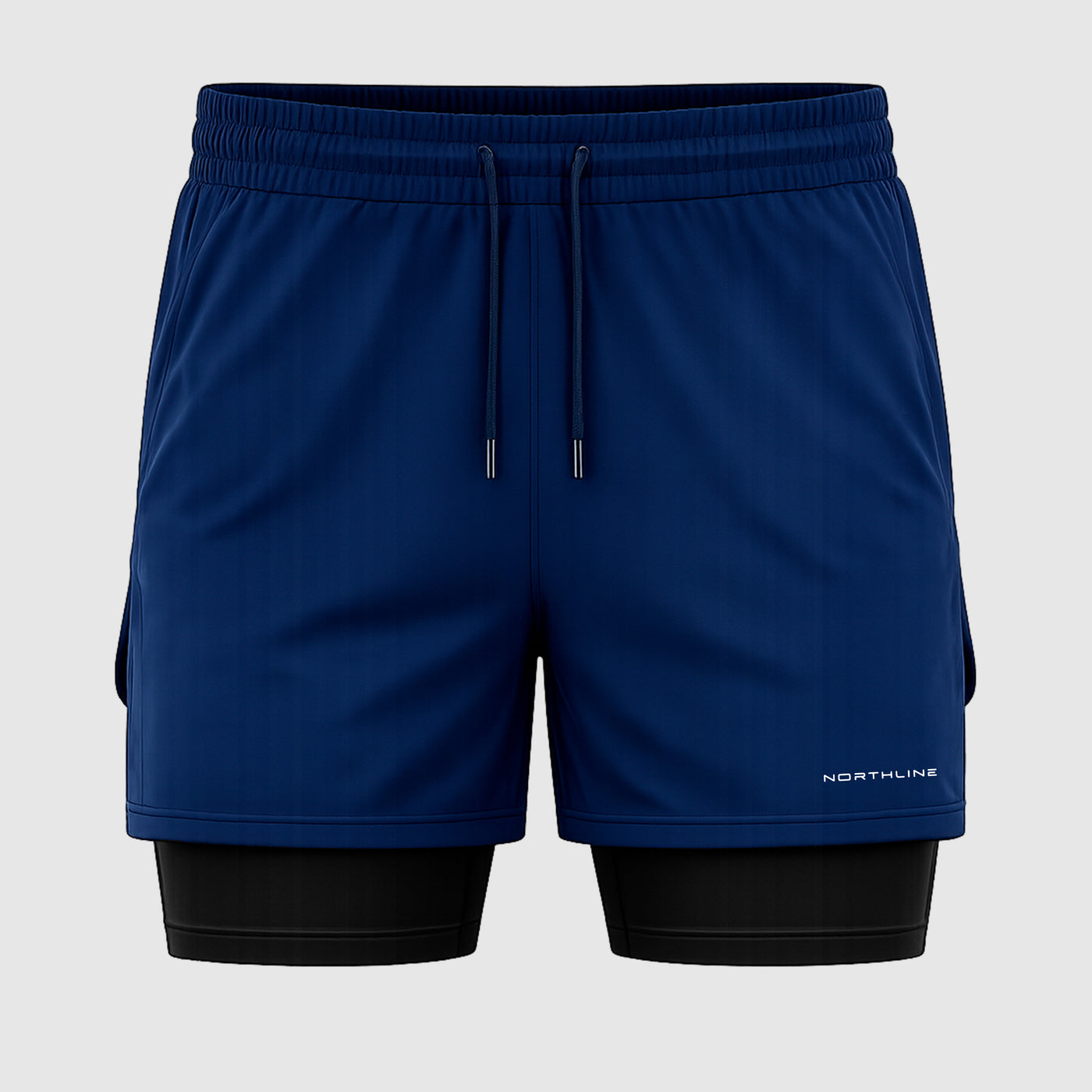 SHORT DE COMPRESSÃO ''ESSENTIAL'' AZUL