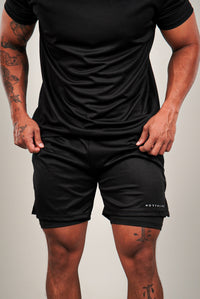 SHORT DE COMPRESSÃO ''NORTH'' PRETO — imagem 3