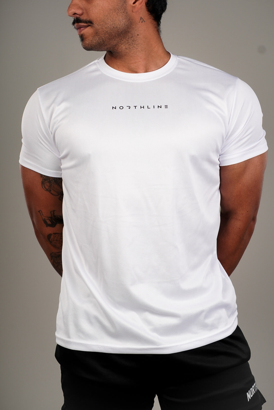 CAMISETA DRY FIT ''NORTH'' BRANCA