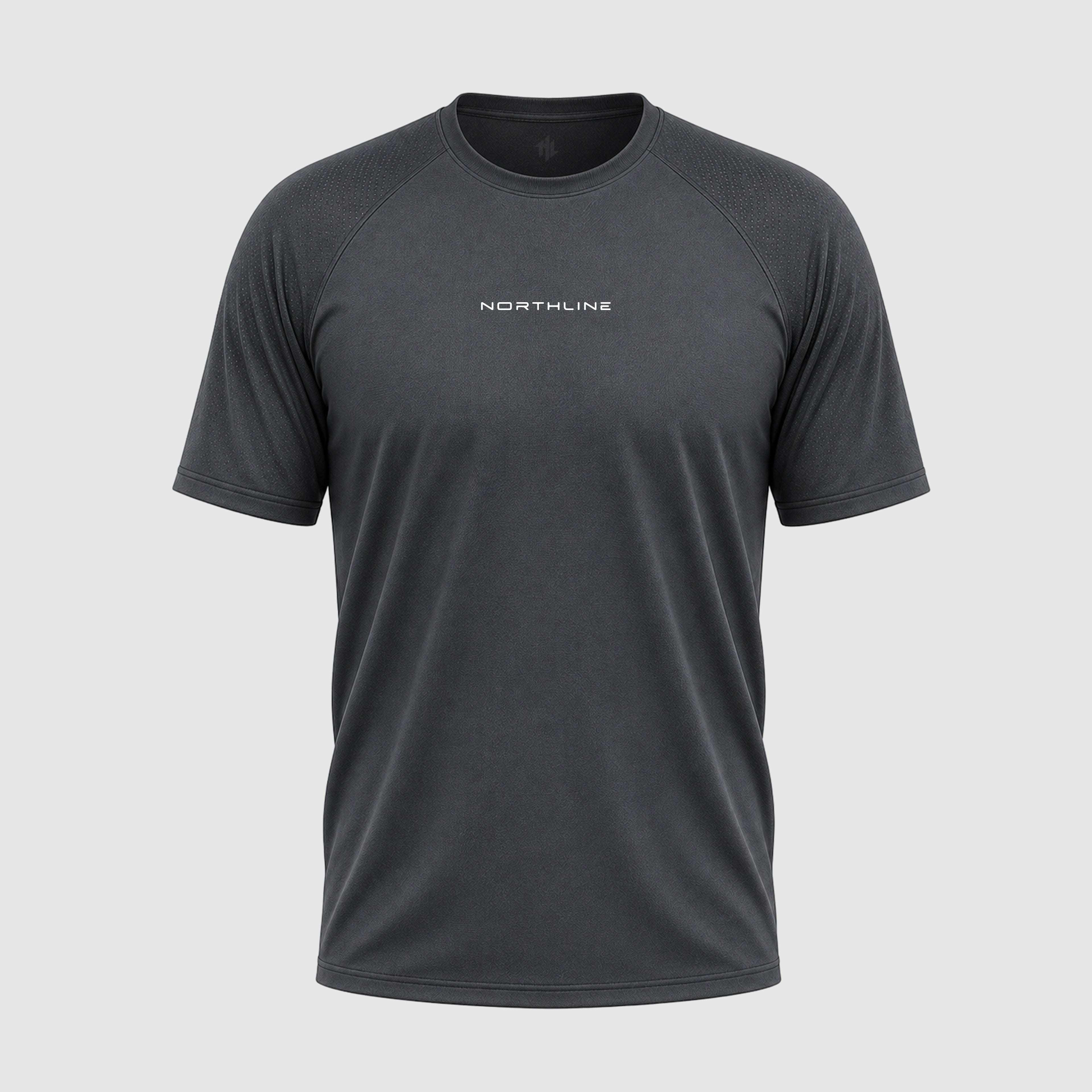 CAMISETA DRY FIT ''ESSENTIAL'' CINZA