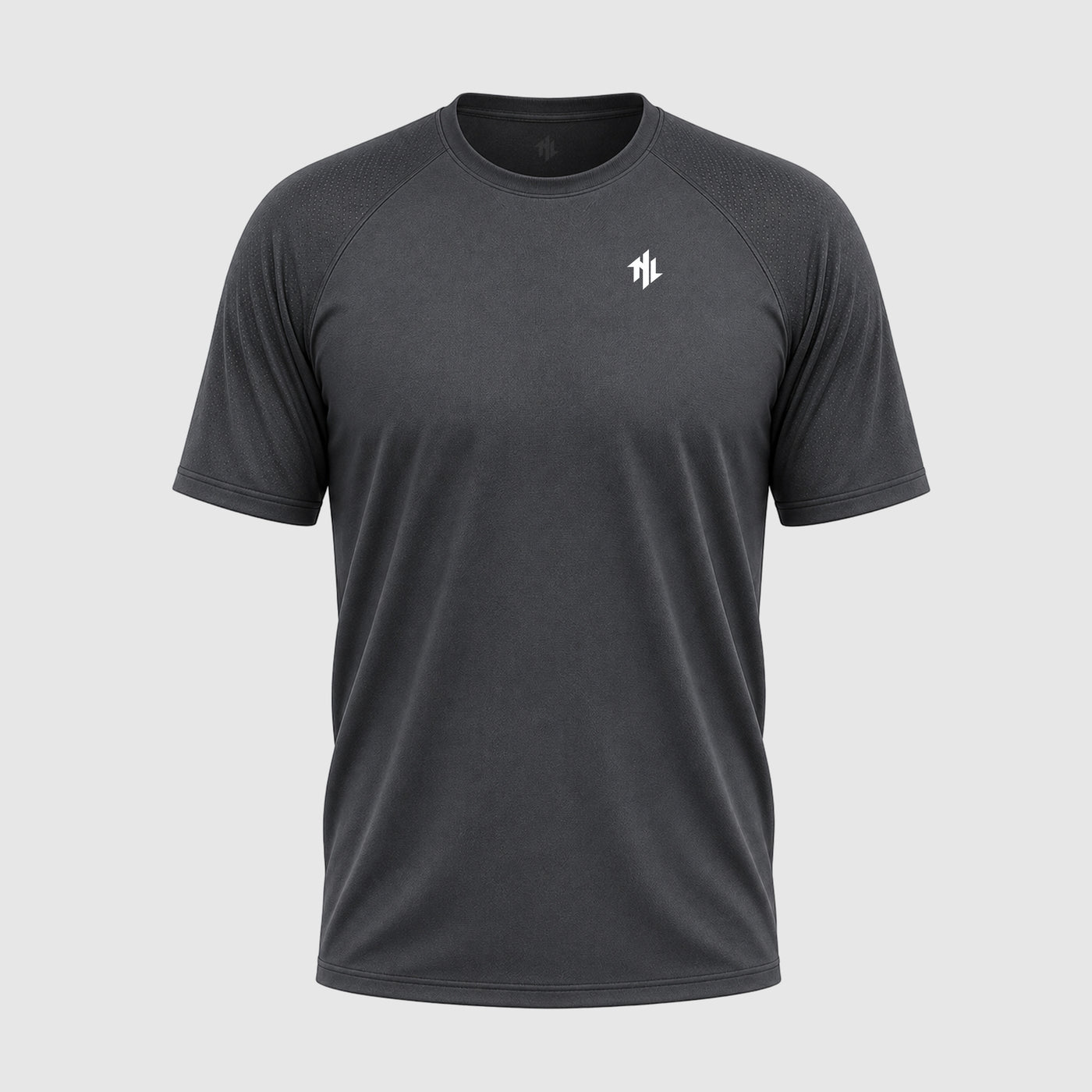CAMISETA DRY FIT ''LOGO'' CINZA