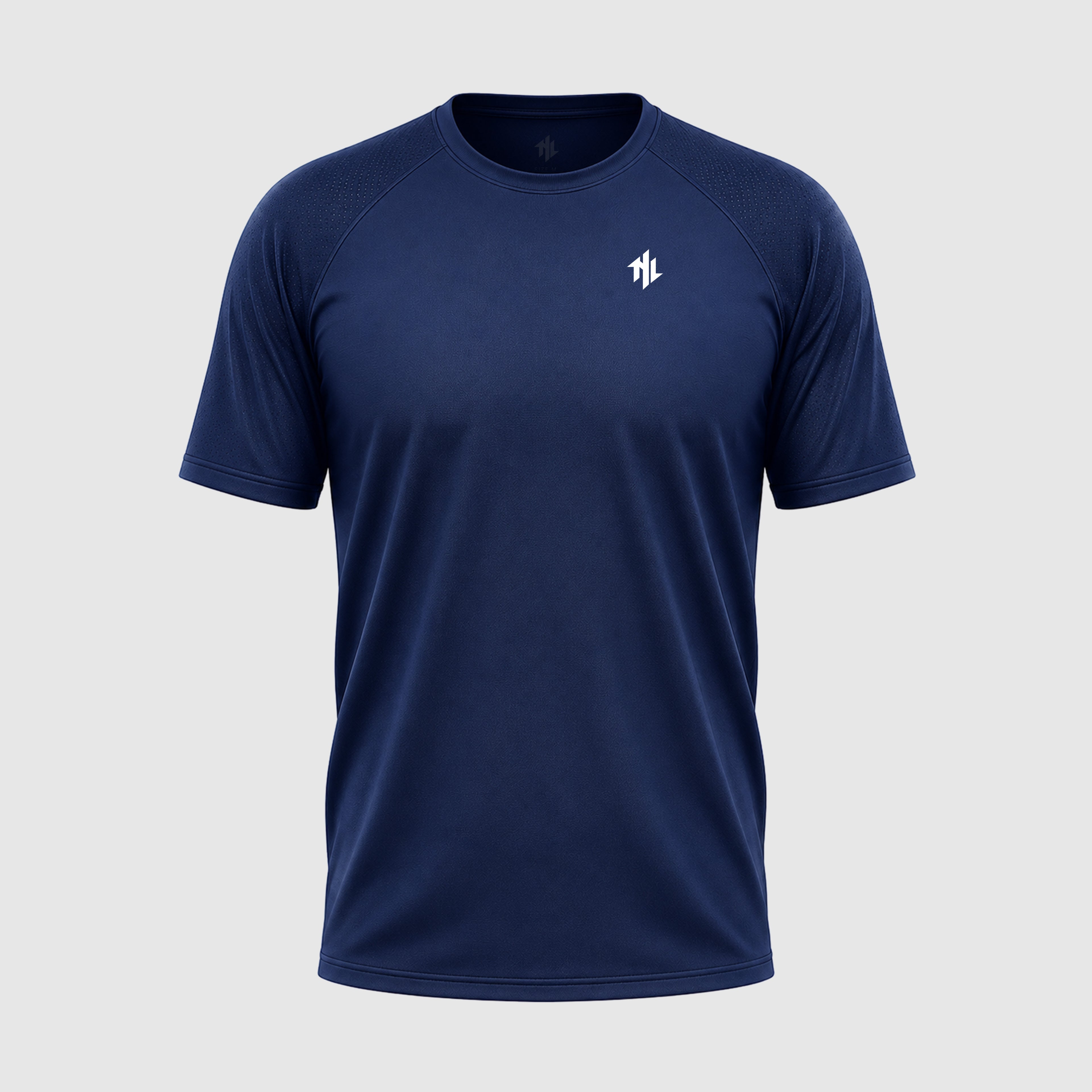 CAMISETA DRY FIT ''LOGO'' AZUL