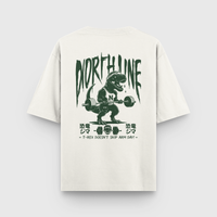 OVERSIZED ''JURASSIC'' OFF WHITE — imagem 1