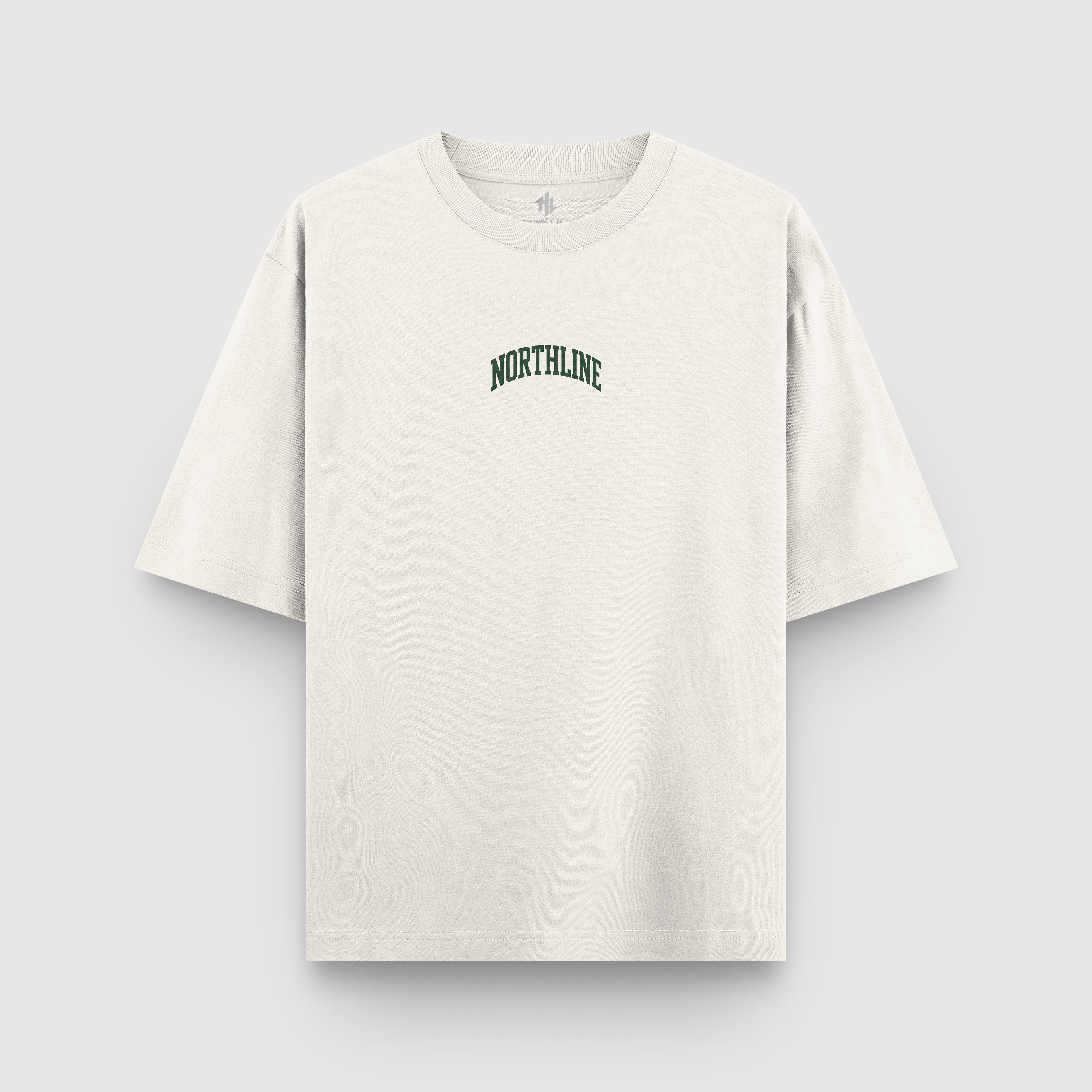 OVERSIZED ''JURASSIC'' OFF WHITE