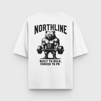 OVERSIZED ''IRON BEAR'' BRANCA — imagem 1
