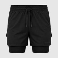 SHORT DE COMPRESSÃO ''ESSENTIAL'' ALL BLACK — imagem 1