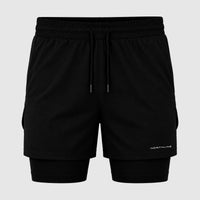 SHORT DE COMPRESSÃO ''ESSENTIAL'' PRETO — imagem 1