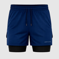 SHORT DE COMPRESSÃO ''ESSENTIAL'' AZUL — imagem 1