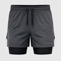 SHORT DE COMPRESSÃO ''ESSENTIAL'' CINZA — imagem 1