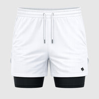 SHORT DE COMPRESSÃO ''LOGO'' BRANCA — imagem 1