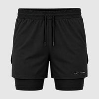 SHORT DE COMPRESSÃO ''NORTH'' PRETO — imagem 1