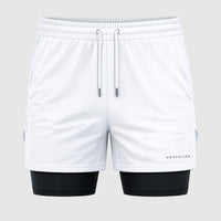 SHORT DE COMPRESSÃO ''NORTH'' BRANCA — imagem 1