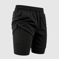 SHORT DE COMPRESSÃO ''ESSENTIAL'' ALL BLACK — imagem 2